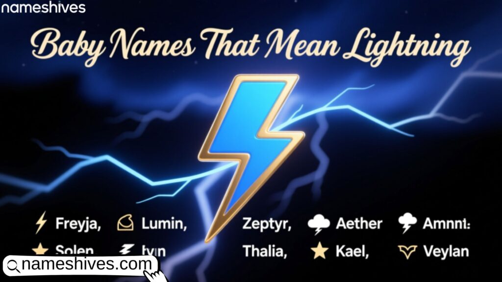 Baby Names That Mean Lightning