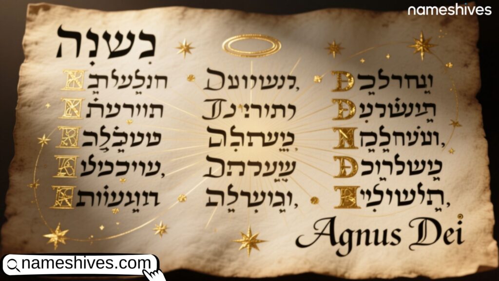 Biblical & Spiritual Names 