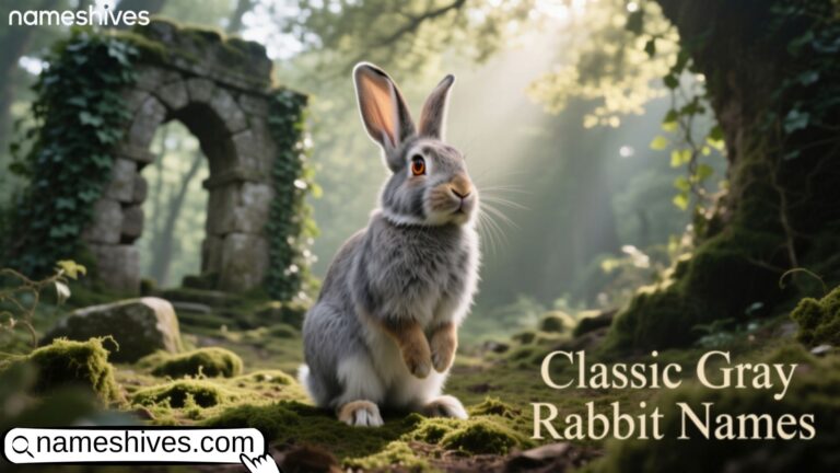 1050 Best Gray Rabbit Names For Your Cute Gray Bunny 2025