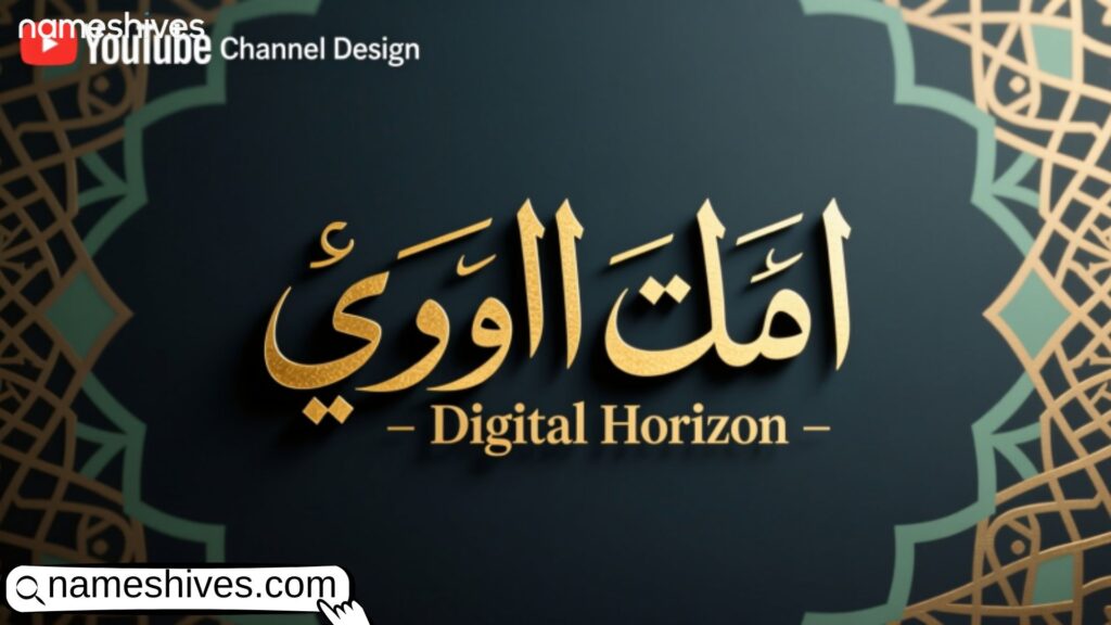 Cool Islamic YouTube Channel Names