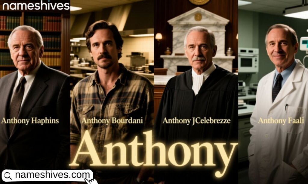 Famous People Named Anthony 