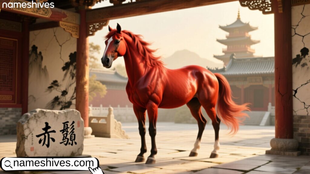 Male Red Horse Names 