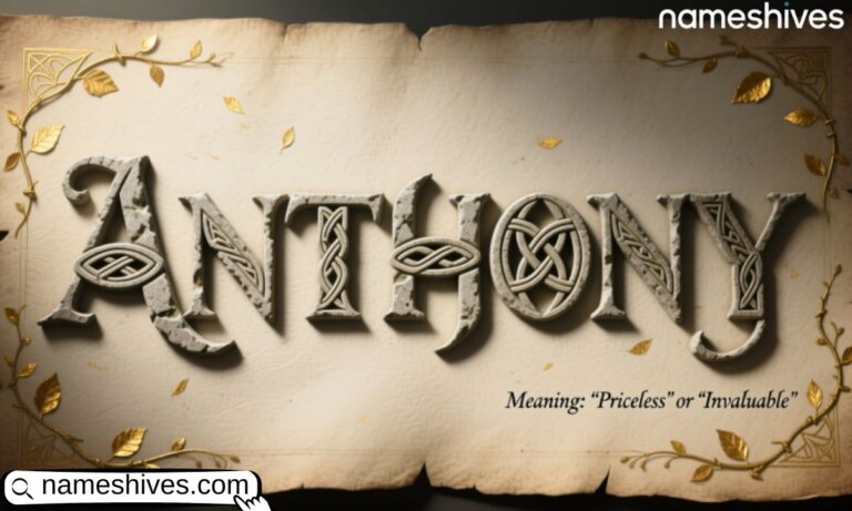 Meaning of the Name ANTHONY