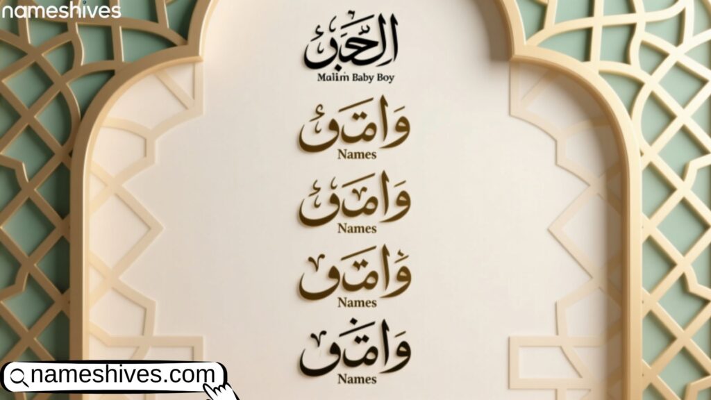 Modern Muslim Baby Boy Names Starting with I