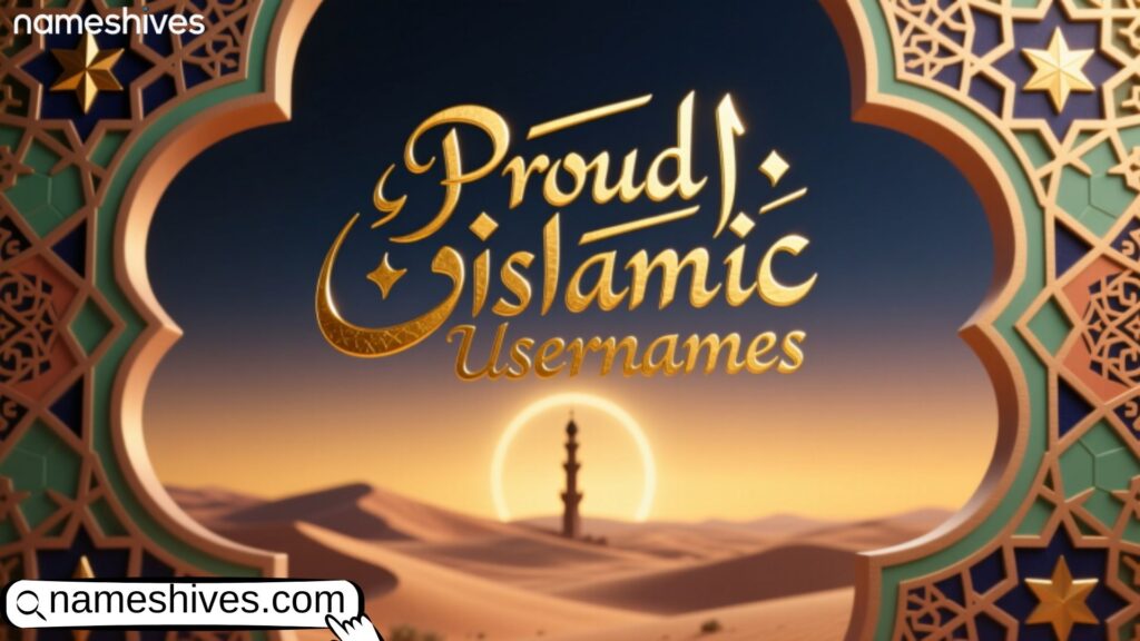 Proud Islamic Usernames