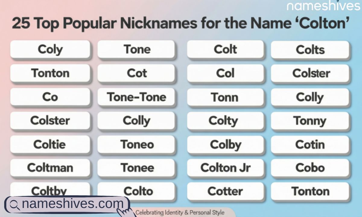 Colton Name Meaning in English with Origin & Symbolism