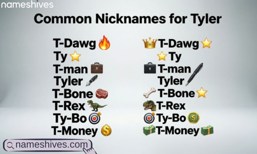 Common Nicknames for Tyler