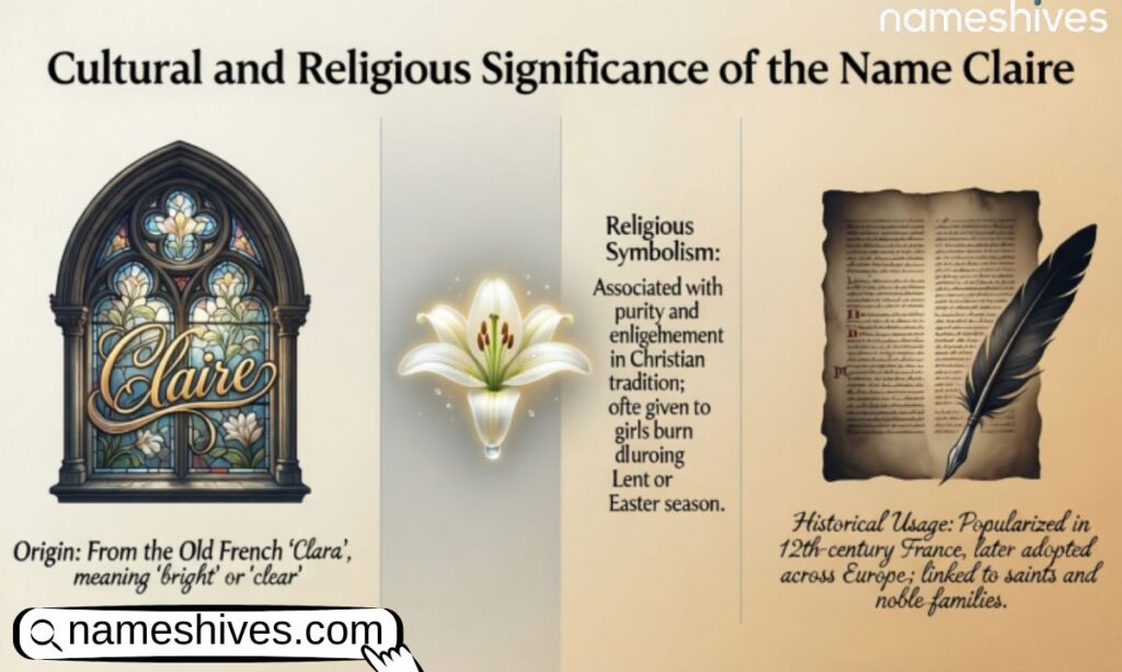 Cultural and Religious Significance of the Name Claire