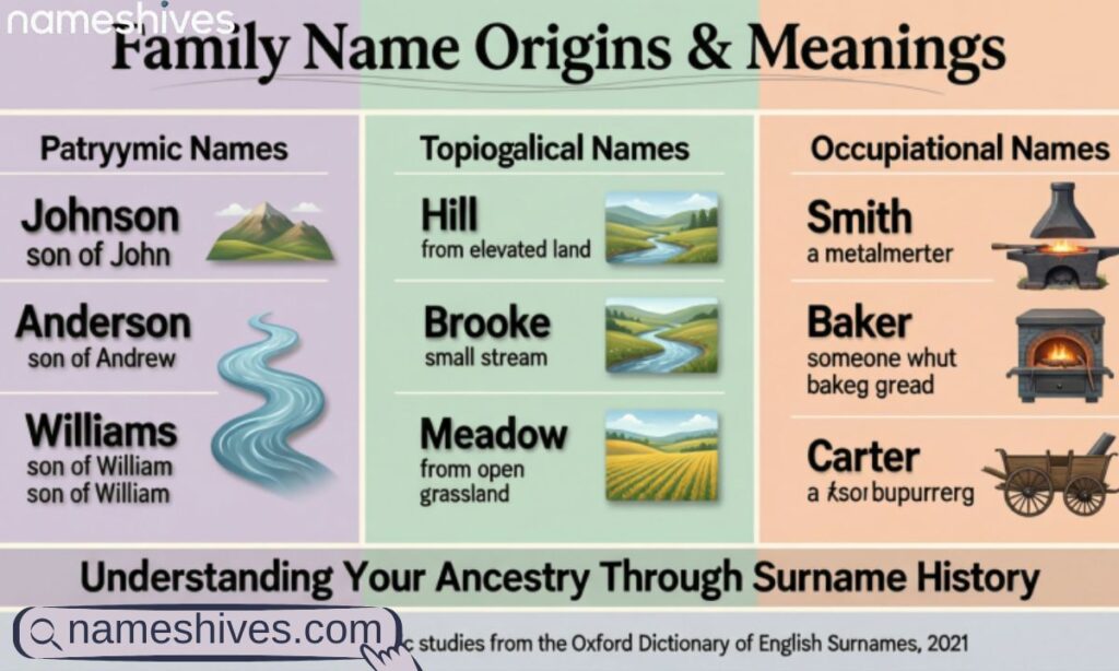 Family Name Origins & Meanings 