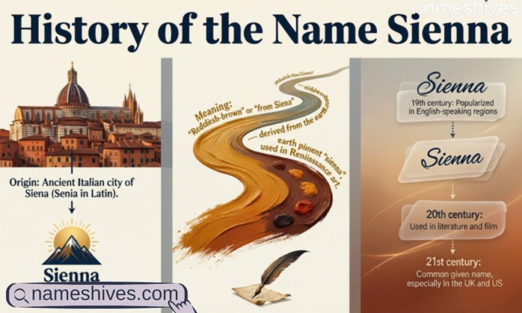 History of the Name Sienna 