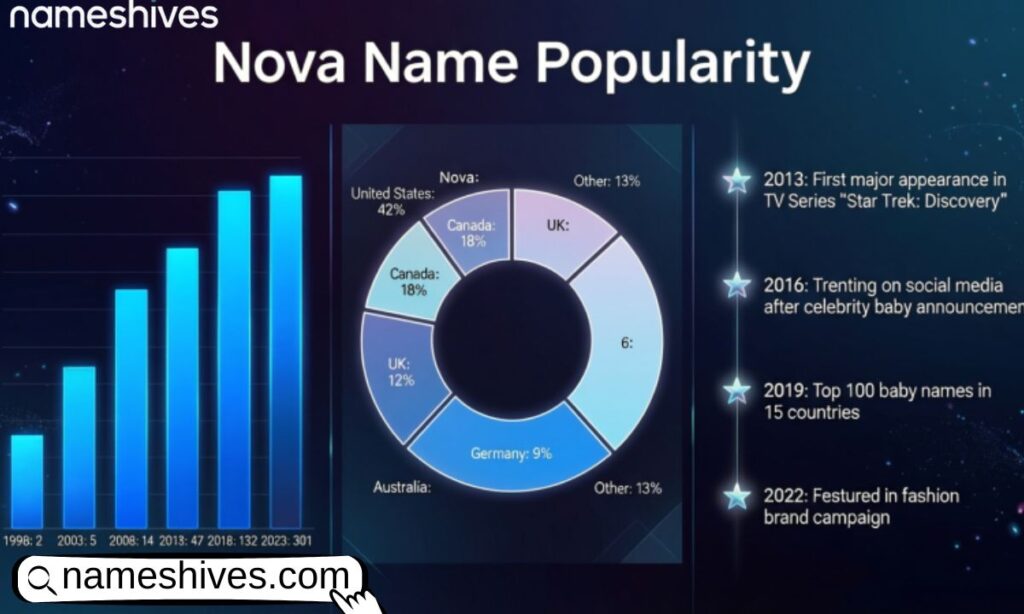 Nova name popularity