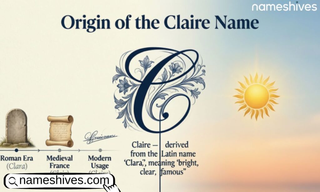 Origin of the Claire Name