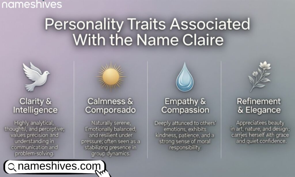Personality Traits Associated With the Name Claire 