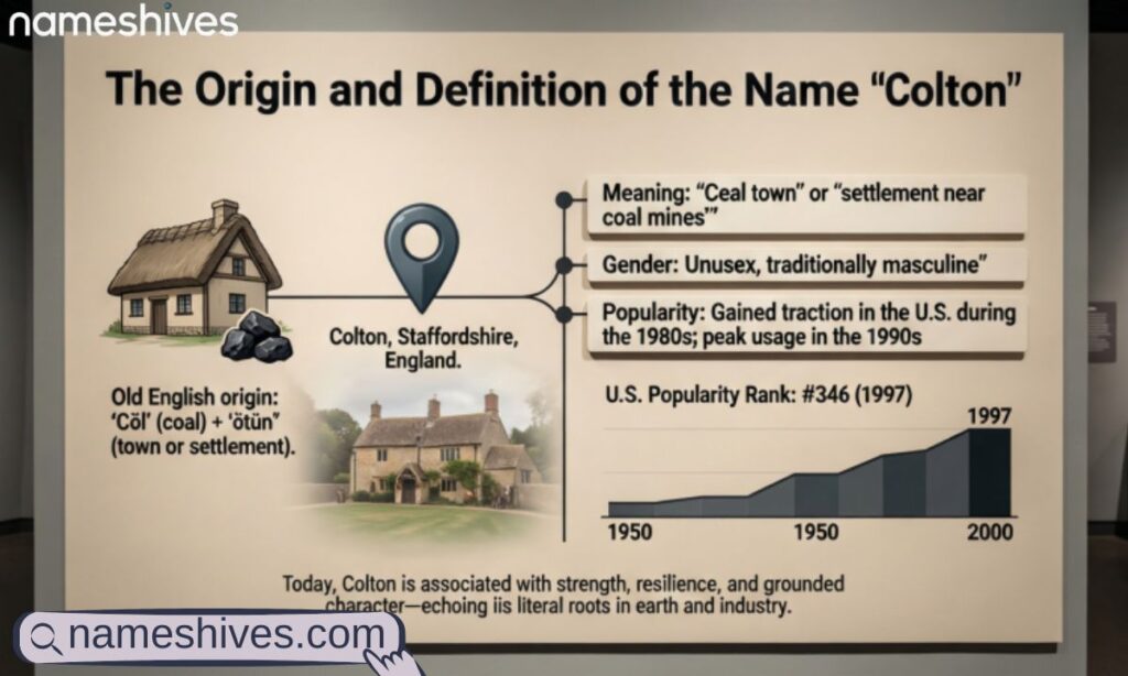 The Origin and Definition of the Name Colton 