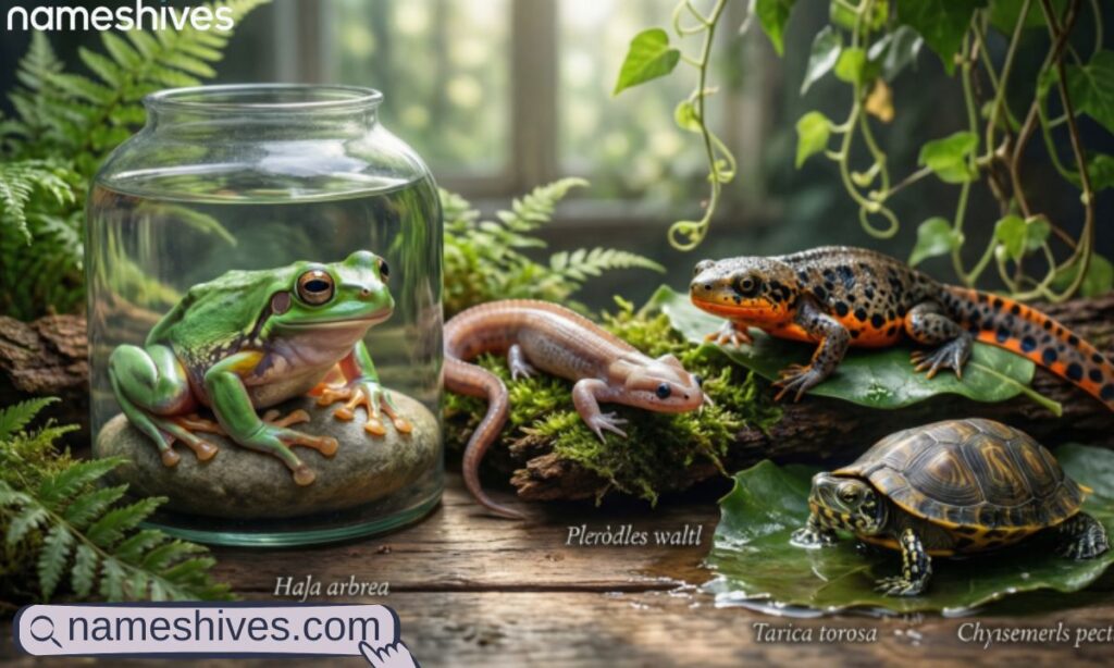 Amphibians Animals Scientific Names 