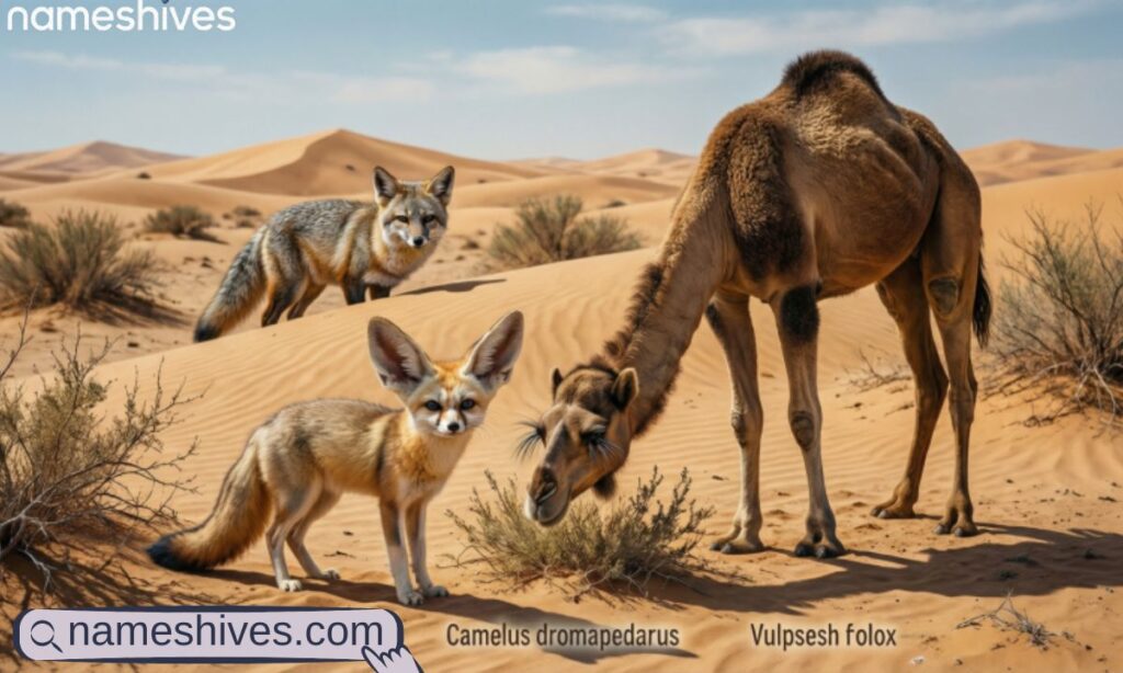 Desert Mammals Animal Scientific Names