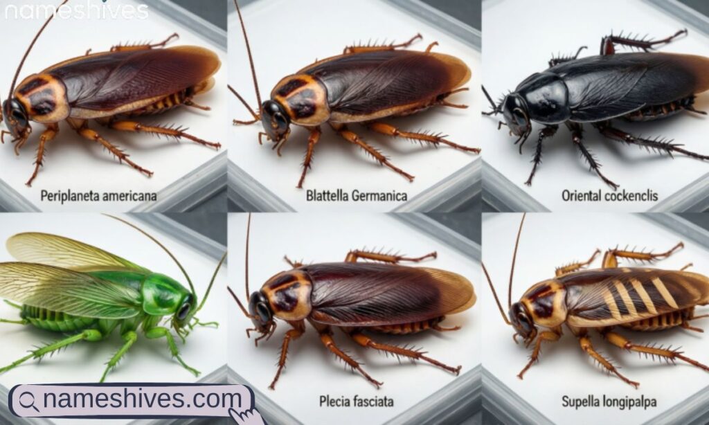 Different Types of Cockroach and Their Scientific Names
