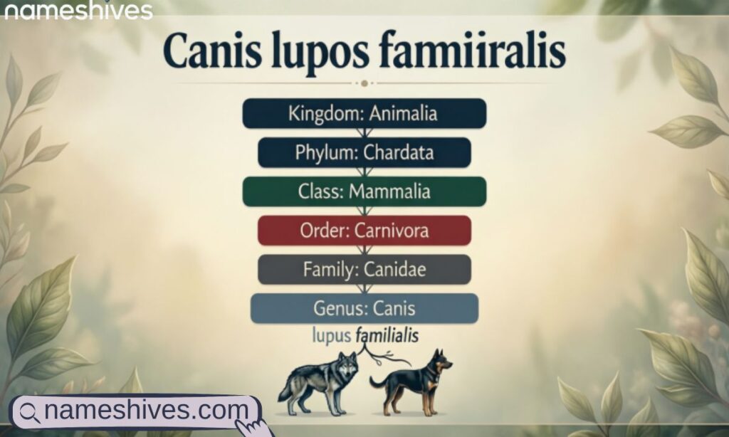 Explanation of the Dog Scientific Name 