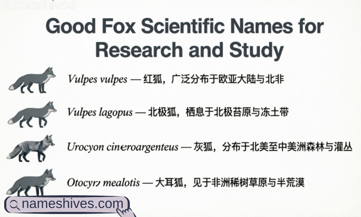 Discover The Fox Scientific Name: A List of 50 Types