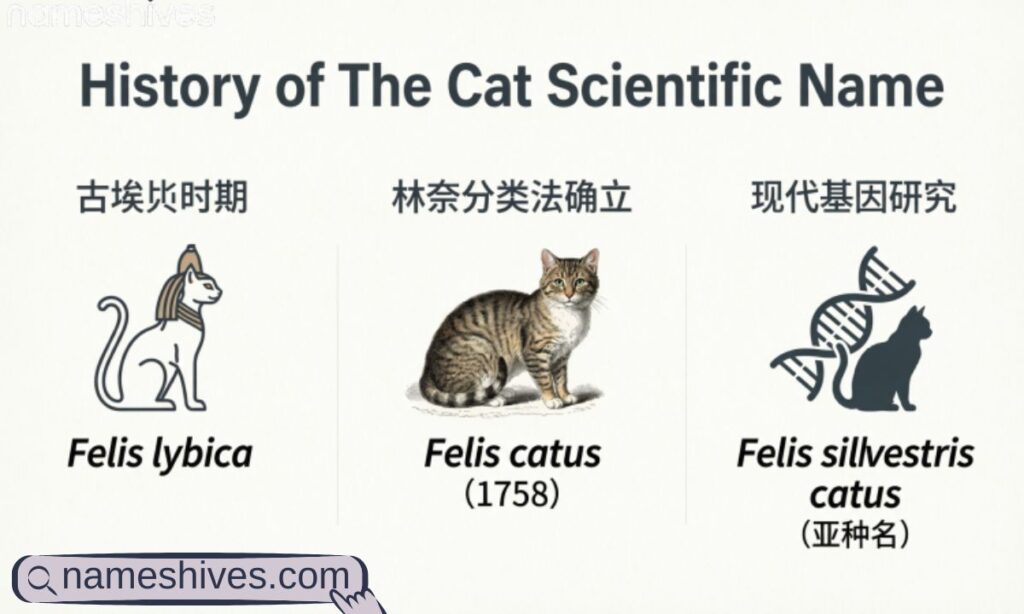 History of The Cat Scientific Name