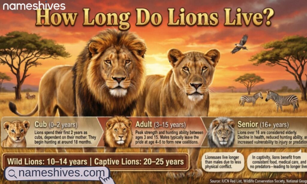 How Long Do Lions Live