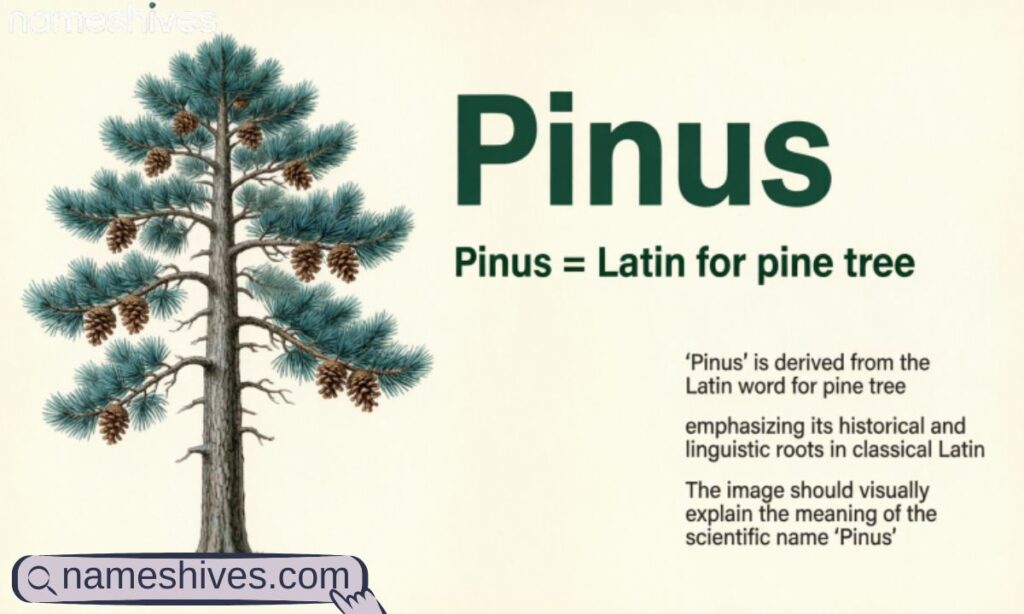 Meaning of the Scientific Name Pinus