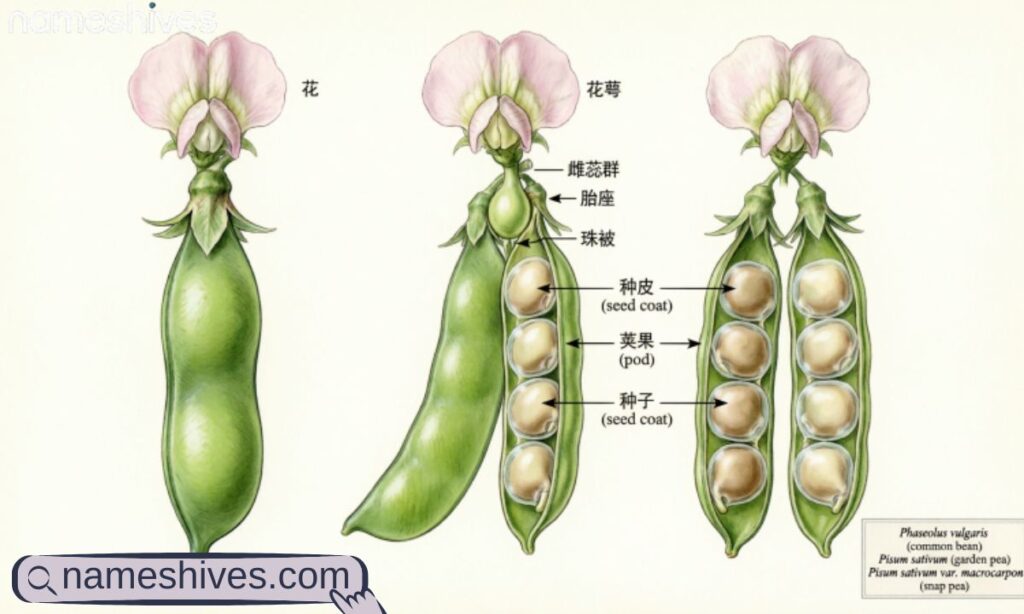 Podded Vegetables Scientific Name