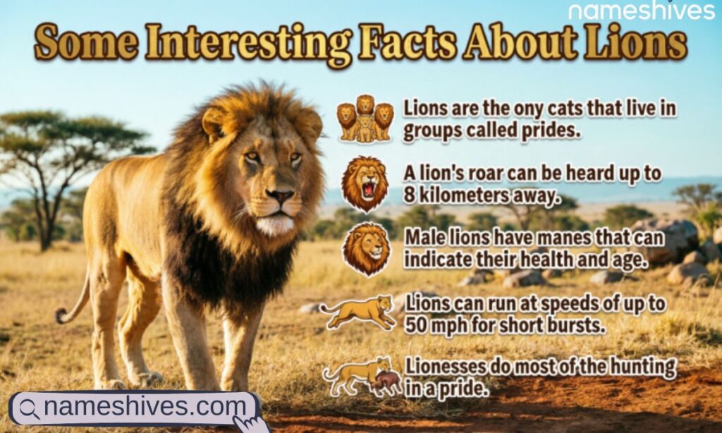 Some Interesting Facts About Lions