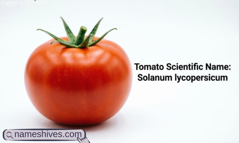 Tomato Scientific Name