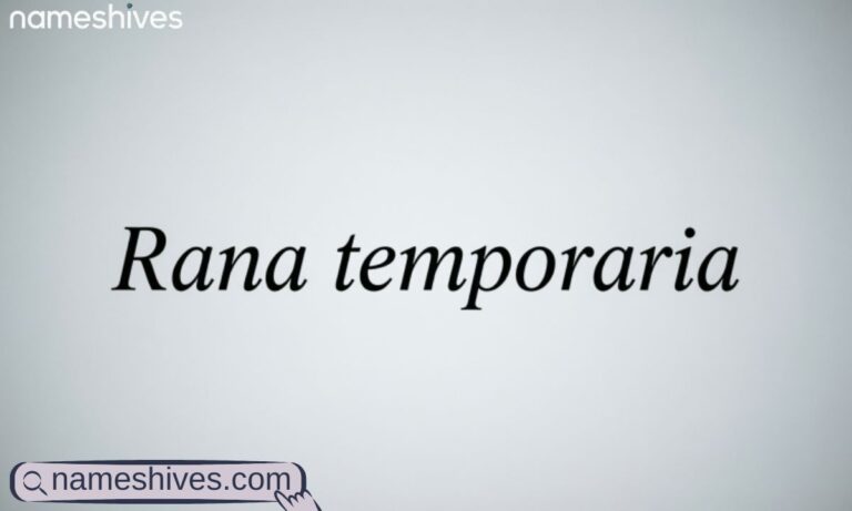 scientific name of frog