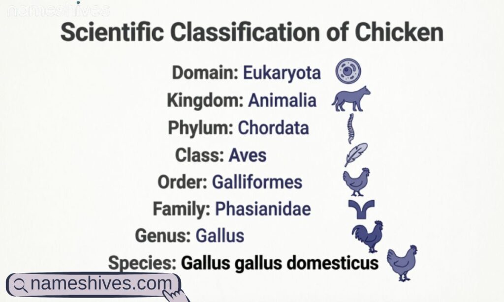 Scientific Classification of Chicken