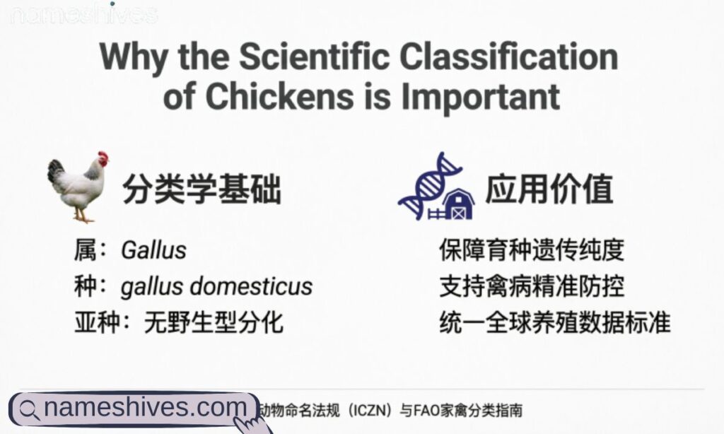 Why the Scientific Classification of Chickens is Important