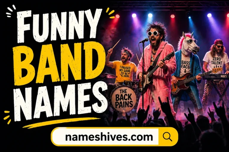 Funny Band Names