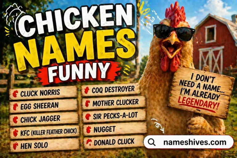 Chicken Names Funny