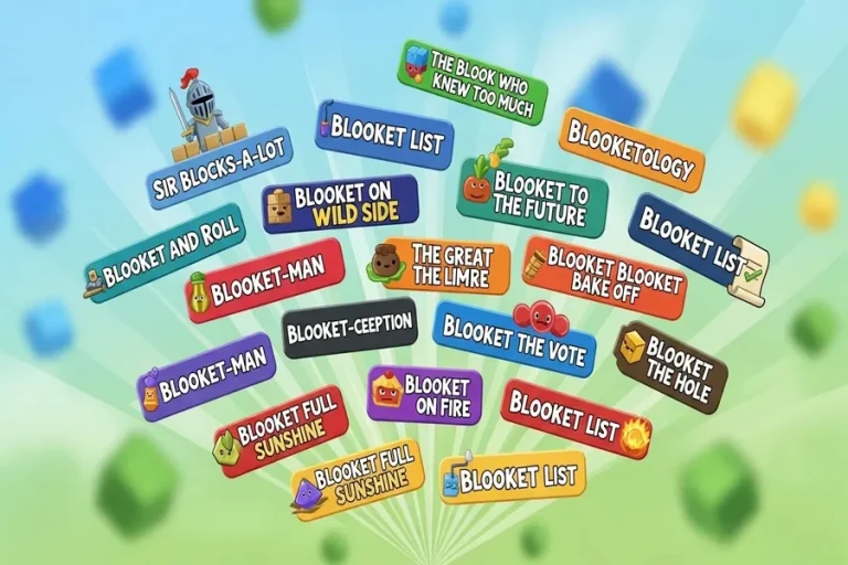 Fun Blooket Names