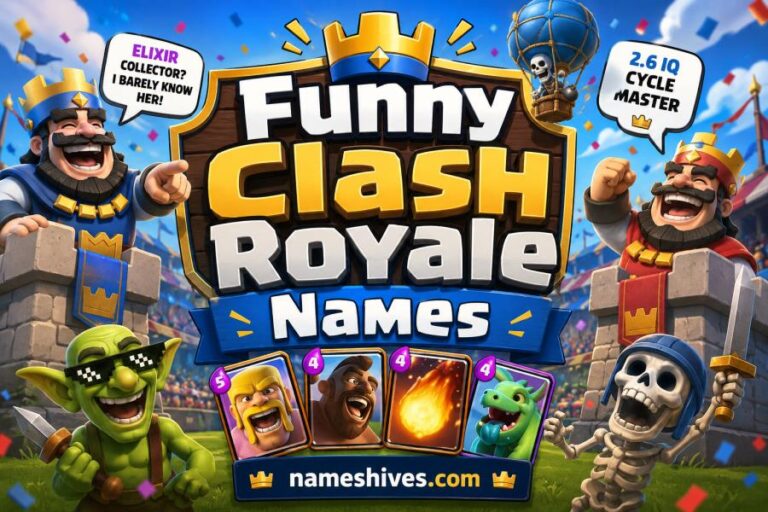 Funny Clash Royale Names