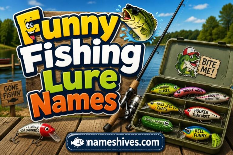 Funny Fishing Lure Names