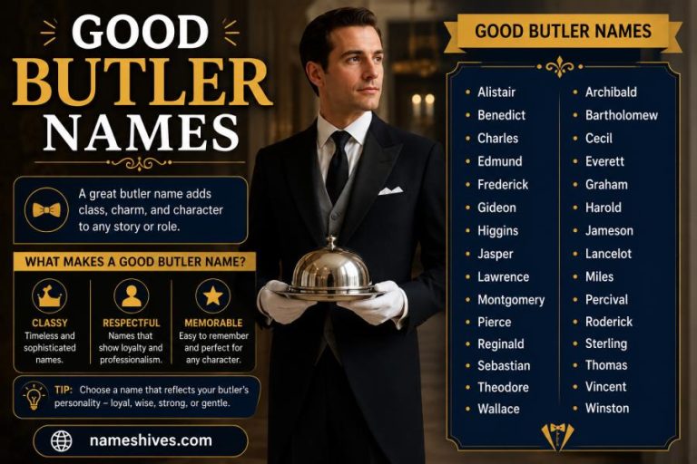 Good Butler Names