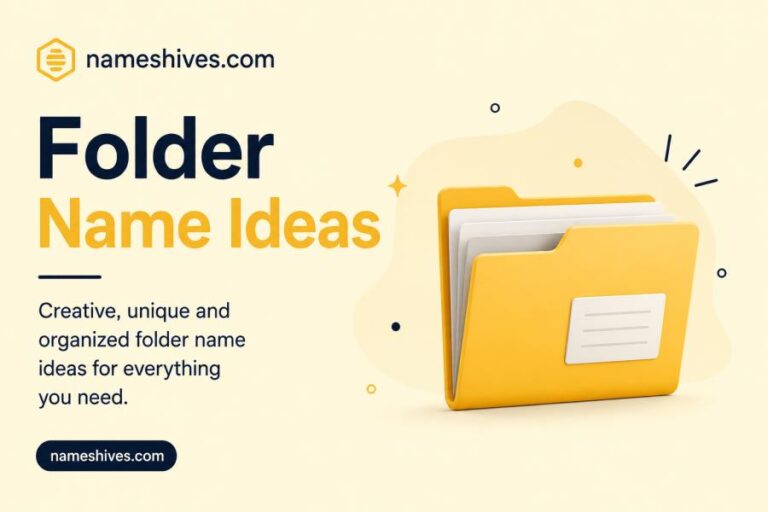 Folder Name Ideas