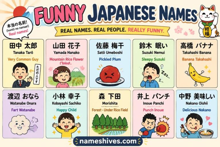 Funny Japanese Names