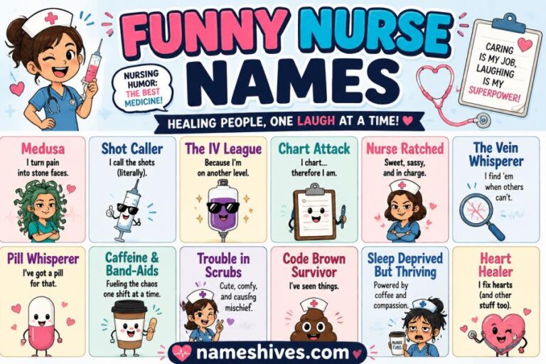 Funny Nurse Names
