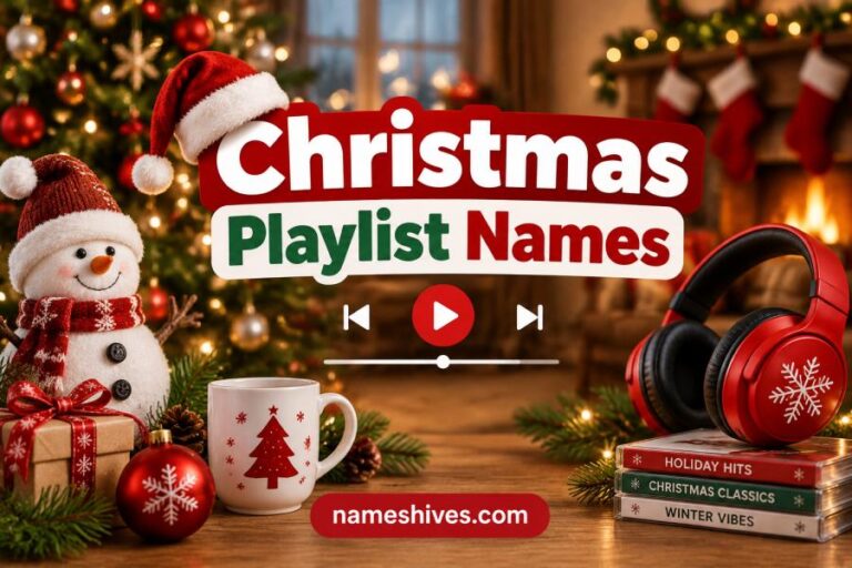 Christmas Playlist Names