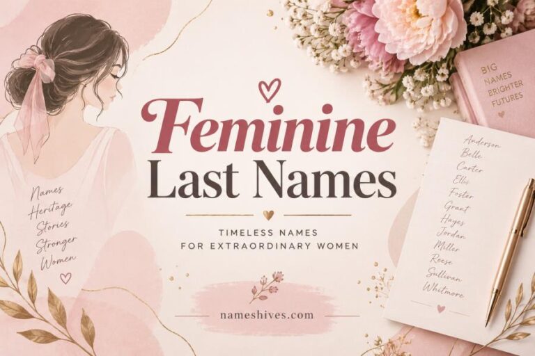 Feminine Last Names