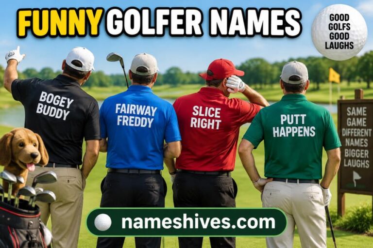 Funny Golfer Names