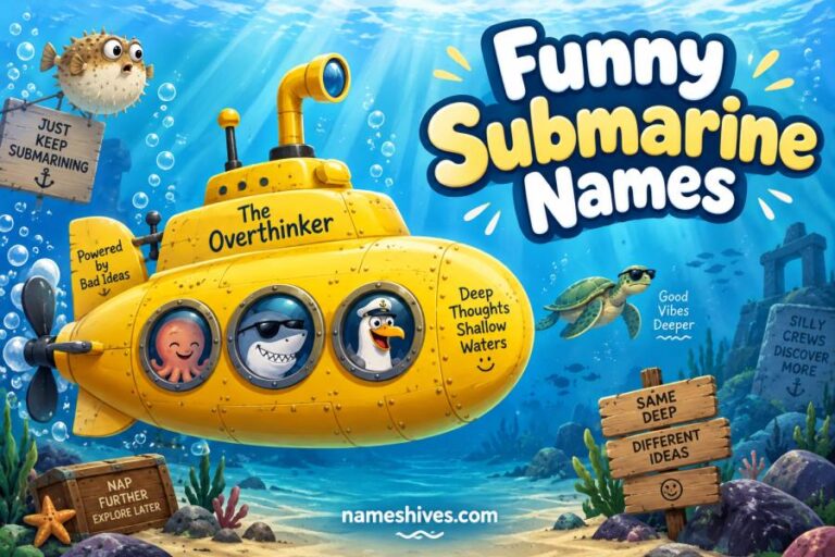 Funny Submarine Names