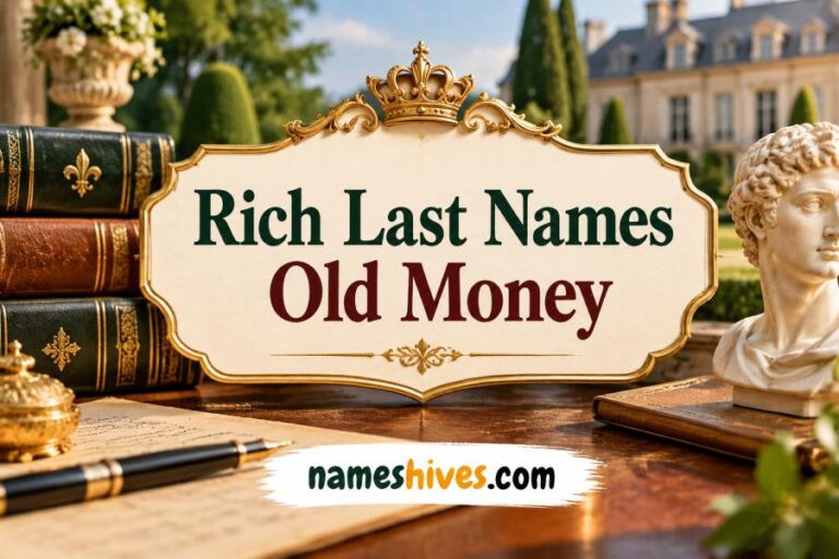 Rich Last Names Old Money