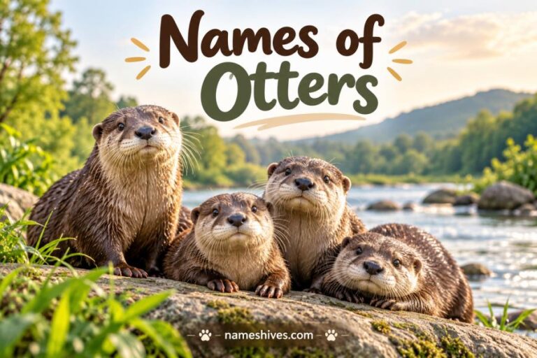 Names of Otters